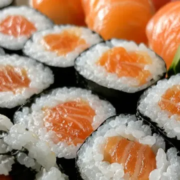 Hossomaki de salmão
