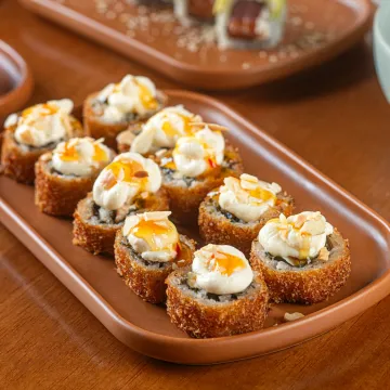 Roll camarão brie