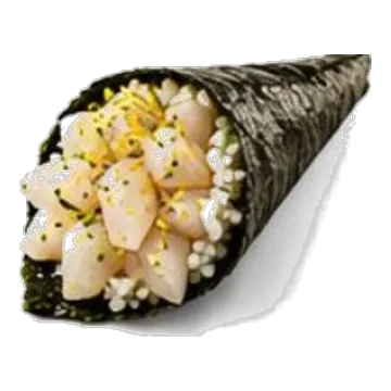 Temaki de peixe branco